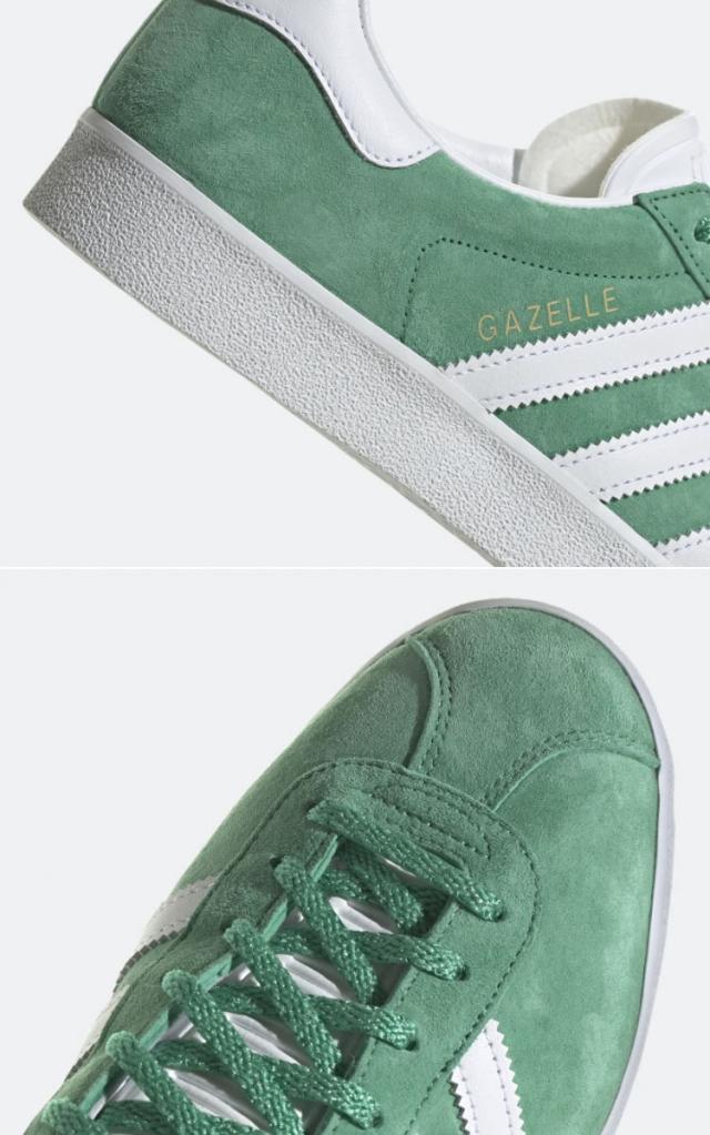 adidas Originals アディダス オリジナルス スニーカー GAZELLE 85 GY2532 ガゼル 85 Green White Black_4