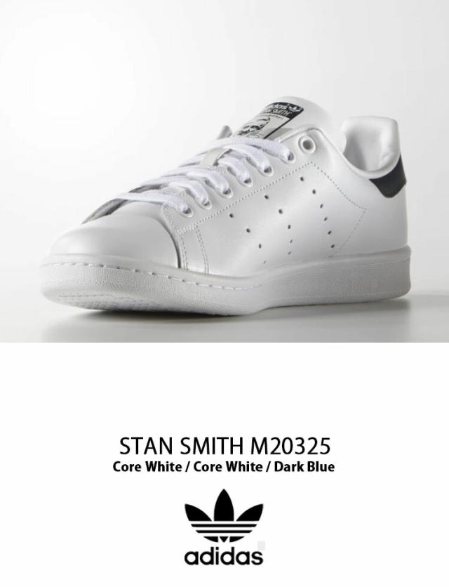 adidas Originals アディダス オリジナルス スニーカー STAN SMITH M20325 スタンスミス White Dark Blue_1