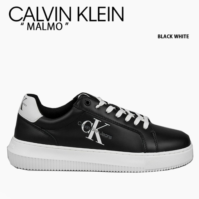 Calvin Klein カルバンクライン スニーカー MALMO SNEAKER BLACK WHITE CK マルモスニーカー ブラック ロゴ  YM006810GJの通販はau PAY マーケット - セレクトショップa-clo | au PAY マーケット－通販サイト