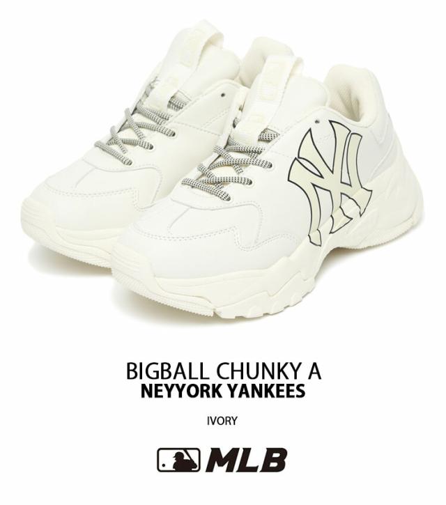 MLB Yankees スニーカー MLB スニーカー BIGBALL CHUNKY A NYY 厚底スニーカー ヤンキース