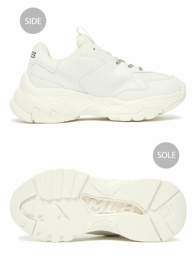 MLB スニーカー BIGBALL CHUNKY A NYY 厚底スニーカー ヤンキース IVORY 厚底シューズ 3ASHC104N 3ASHC101N-50IVS MLB スニーカー BIGBALL CHUNKY A NYY 厚底スニーカー ヤンキース