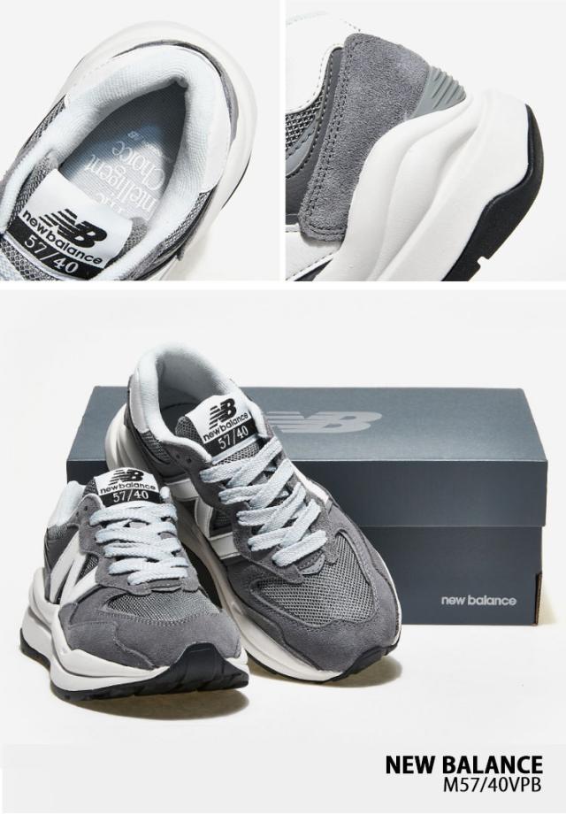 New Balance ニューバランス スニーカー M5740VPB NEWBALANCE M57/40 GRAY WHITE_3