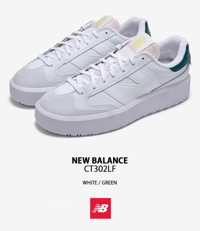 New Balance ニューバランス スニーカー CT302LF NEWBALANCE CT302 WHITE GREEN 本革 レザー_1