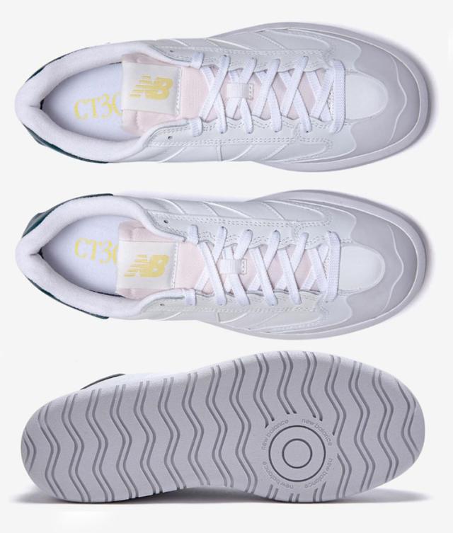 New Balance ニューバランス スニーカー CT302LF NEWBALANCE CT302 WHITE GREEN 本革 レザー_2