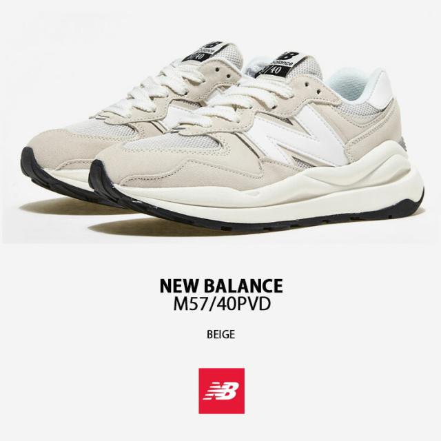 New Balance ニューバランス スニーカー M5740VPD NEWBALANCE M57/40 BEIGE WHITE_1