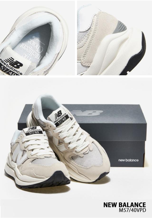 New Balance ニューバランス スニーカー M5740VPD NEWBALANCE M57/40 BEIGE WHITE_3