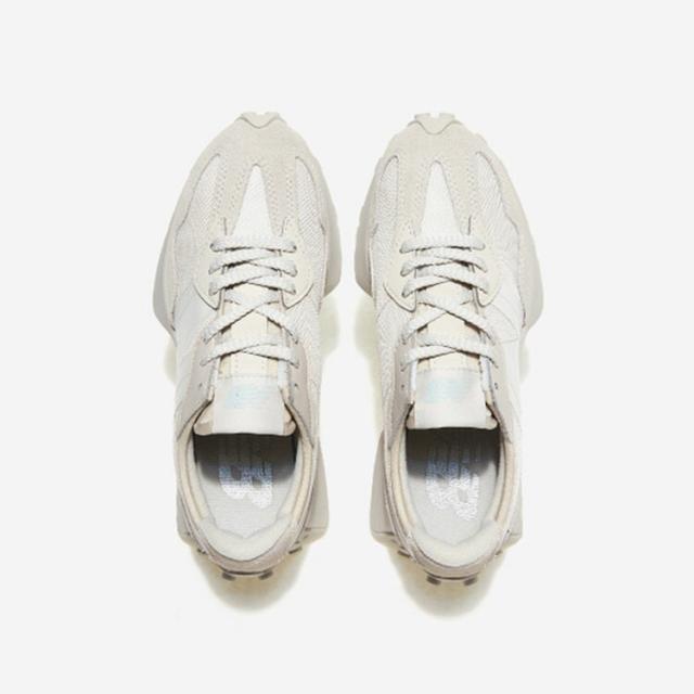 New Balance ニューバランス スニーカー MS327SJ NEWBALANCE 327 SJ BEIGE WHITE IVORY シューズ ベージュ ホワイト アイボリー ビッグN_2