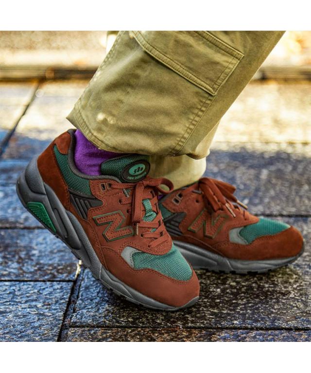 New Balance ニューバランス スニーカー MT580RTB NEWBALANCE MT580 BROWN ORANGE GREEN_1