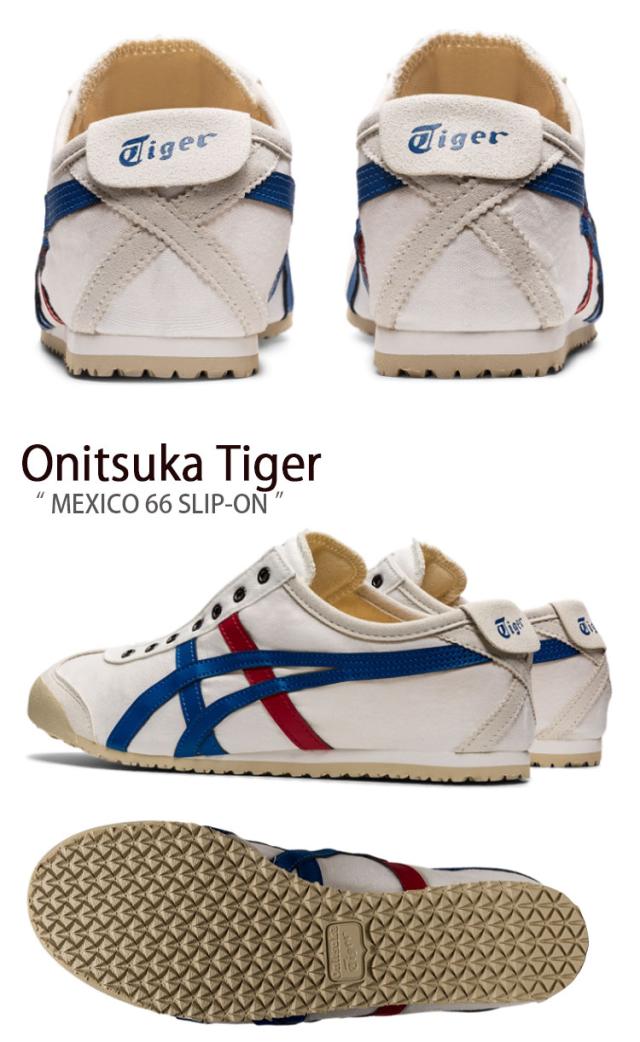 Onitsuka Tiger オニツカタイガー スニーカー MEXICO 66 SLIP-ON WHITE