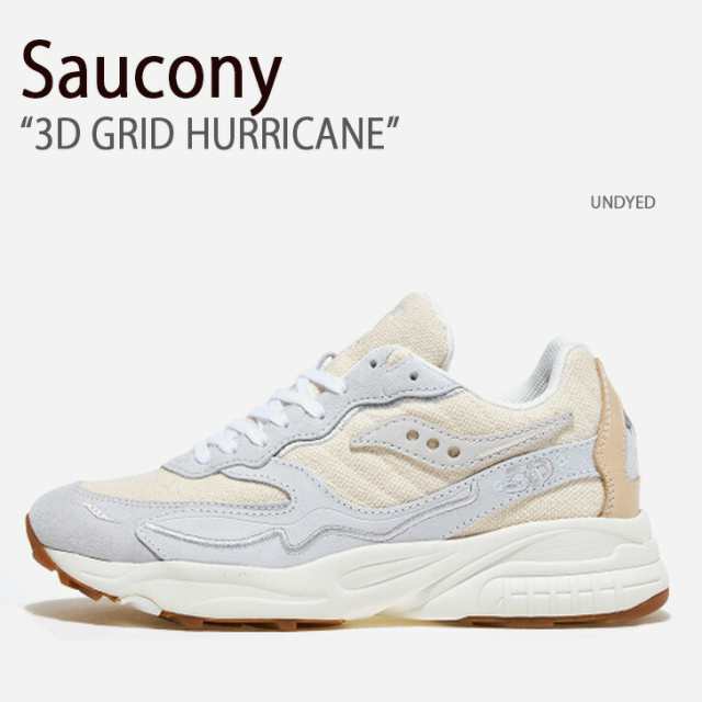 Saucony サッカニー スニーカー 3D GRID HURRICANE UNDYED S70708-1 シューズ 3Dグリッドハリケーン