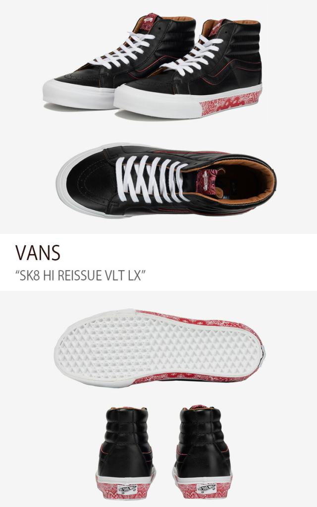 VANS バンズ スニーカー SK8 HI REISSUE VLT LX BANDANA RACING RED VN0A4BVHIZQ スケートハイリイシューVLT LX_1