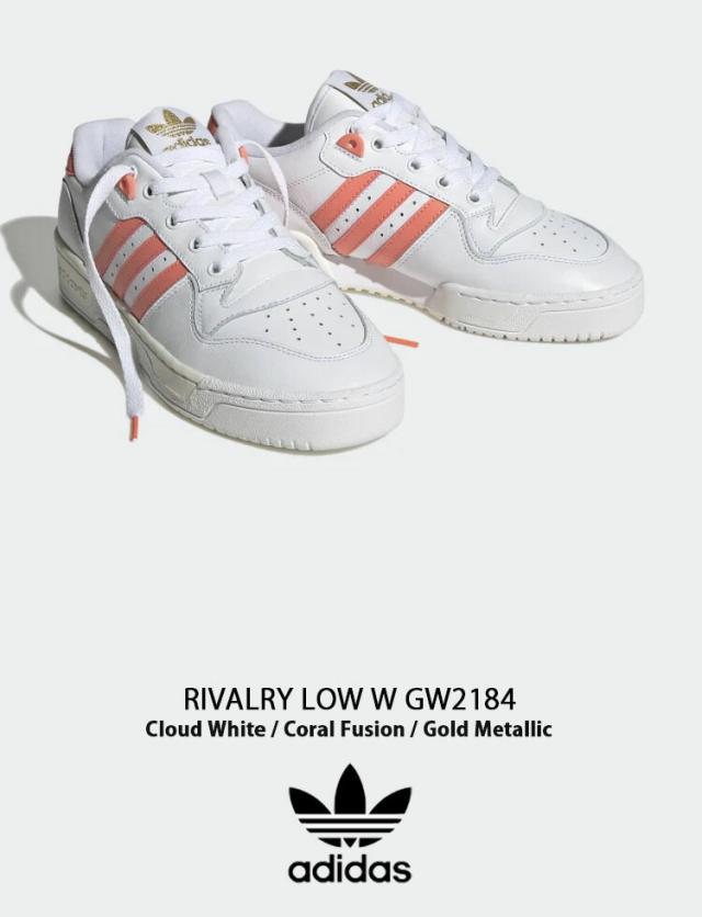 adidas Originals アディダス オリジナルス スニーカー FORUM 84 LOW W GW2184 フォーラム ロー White Coral Gold ホワイト コーラル ゴールド レディース 女性用_1