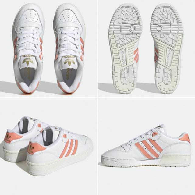 adidas Originals アディダス オリジナルス スニーカー FORUM 84 LOW W GW2184 フォーラム ロー White Coral Gold ホワイト コーラル ゴールド レディース 女性用_3