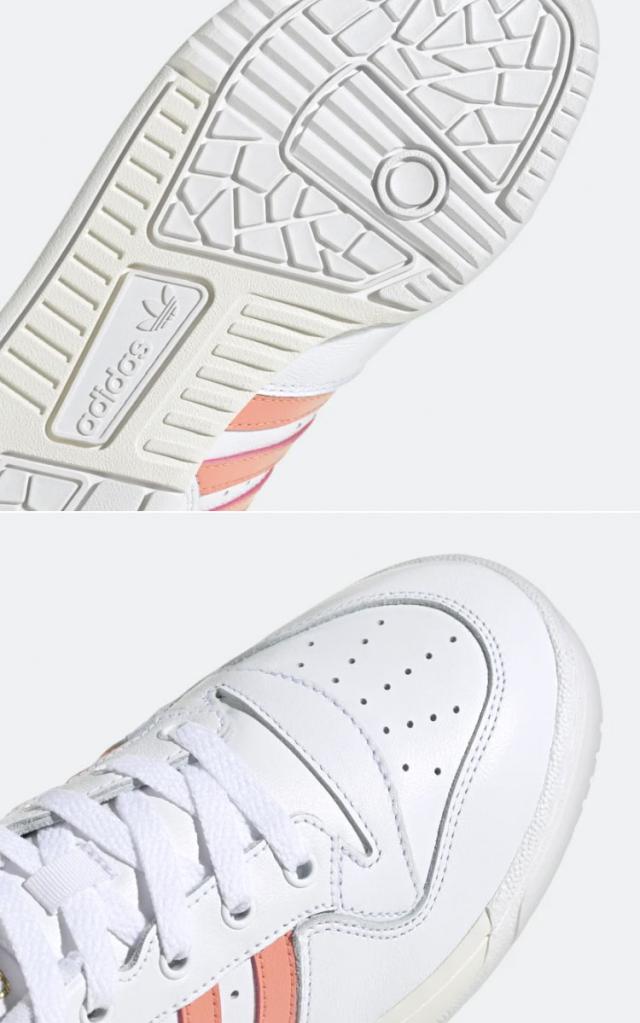 adidas Originals アディダス オリジナルス スニーカー FORUM 84 LOW W GW2184 フォーラム ロー White Coral Gold ホワイト コーラル ゴールド レディース 女性用_4
