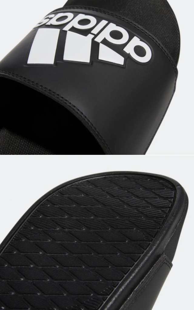 adidas アディダス サンダル スリッパ ADILETTE COMFORT SLIDES GY1945 アディレッタ コンフォート サンダル Black Cloud White ブラッ