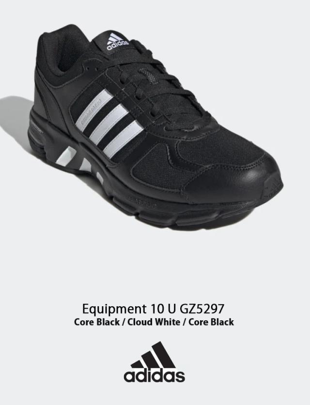 adidas アディダス スニーカー Equipment 10 U GZ5297 エキップメント 10 U シューズ Black White