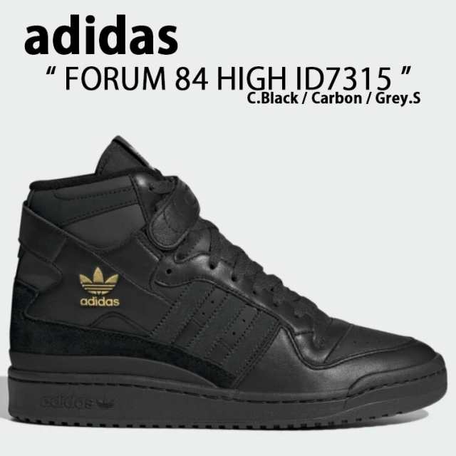 adidas Originals アディダス オリジナルス スニーカー FORUM 84 HIGH ID7315 フォーラム 84 ハイ Black Carbon Grey ブラック カーボン