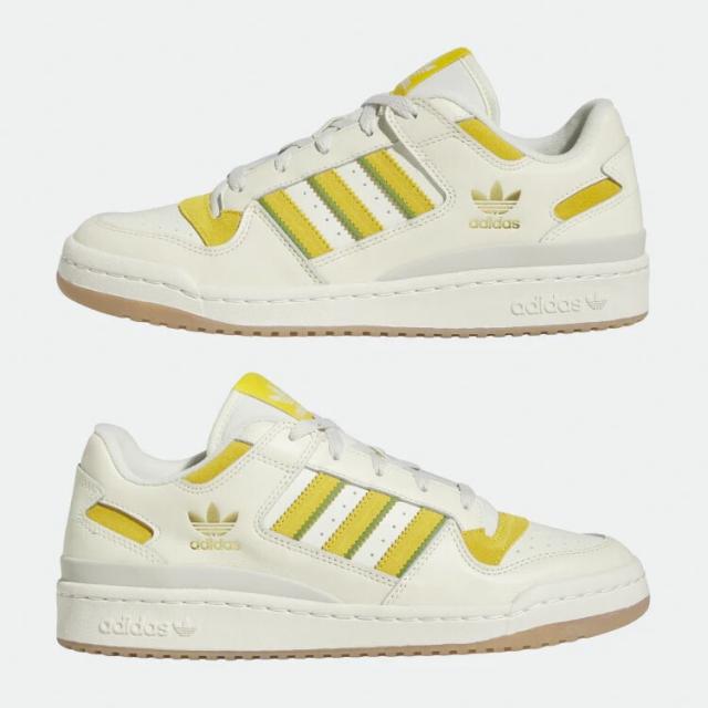 adidas Originals アディダス オリジナルス スニーカー FORUM LOW CLASSIC FZ6271 フォーラム ロー クラシック Cream White Gold Green_2