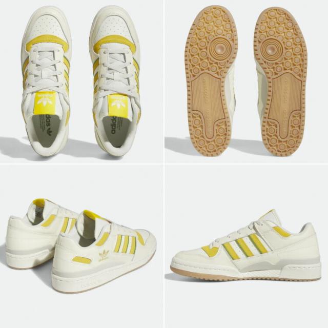 adidas Originals アディダス オリジナルス スニーカー FORUM LOW CLASSIC FZ6271 フォーラム ロー クラシック Cream White Gold Green_3