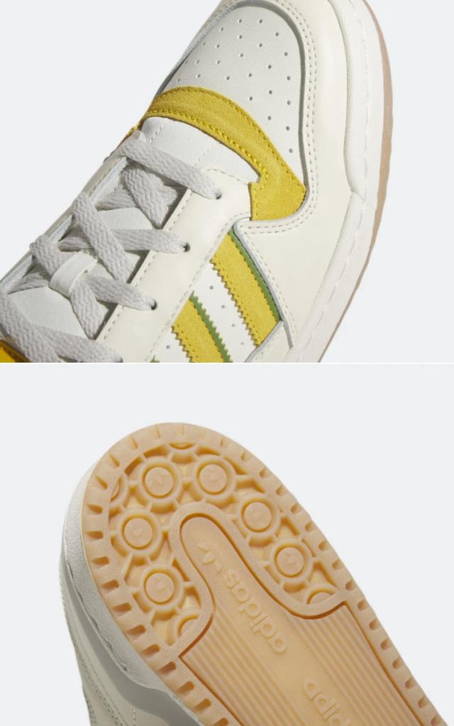 adidas Originals アディダス オリジナルス スニーカー FORUM LOW CLASSIC FZ6271 フォーラム ロー クラシック Cream White Gold Green_4