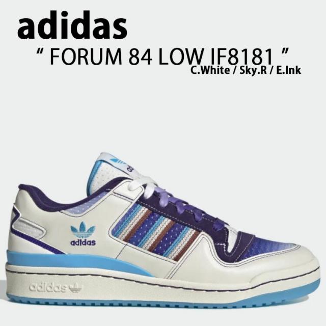 adidas Originals アディダス オリジナルス スニーカー FORUM 84 LOW IF8181 フォーラム 84 ロー White Sky Ink