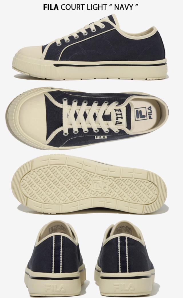 FILA フィラ スニーカー COURT LIGHT 1TM01781F GREEN NAVY コート