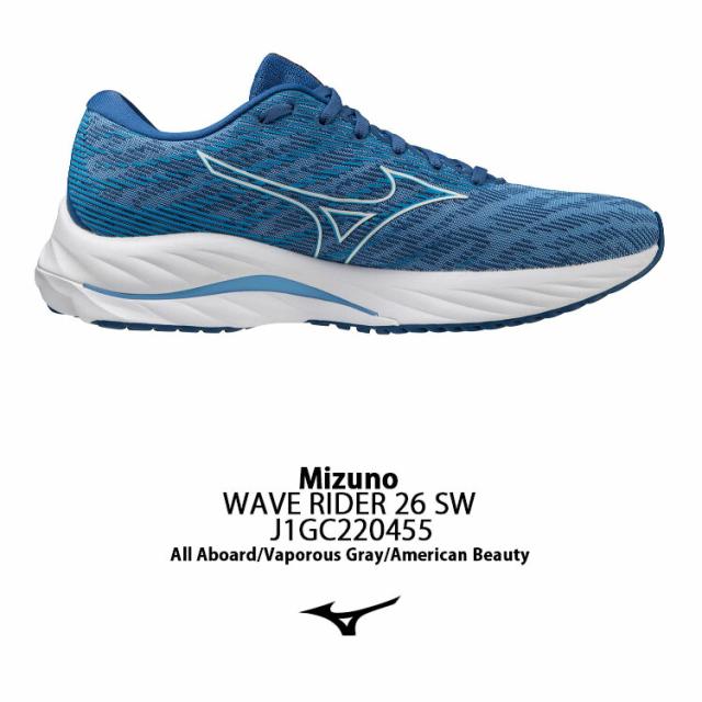 Mizuno ミズノ スニーカー WAVE RIDER 26 SW J1GC220455 ウェーブ