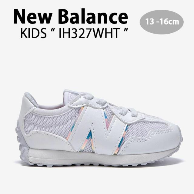 New Balance ニューバランス キッズ スニーカー NewBalance 327 WHITE キッズシューズ ホワイト IH327WHT ベビー用 キッズ用 子供用
