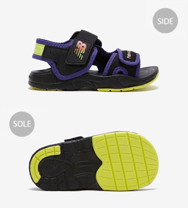 New Balance ニューバランス キッズ サンダル NewBalance 4250 MIX キッズシューズ ブラック K4250M2P キッズ用 ジュニア用 子供用_3