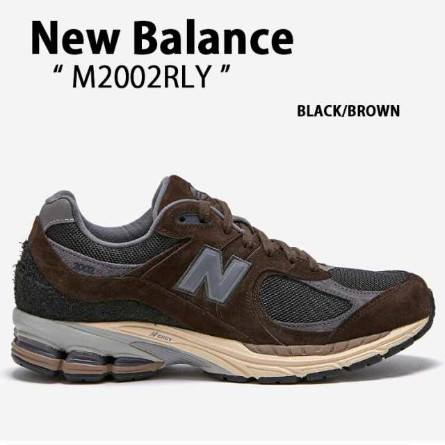 New Balance ニューバランス スニーカー M2002 M2002RLY BLACK BROWN LUNAR NEW YEAR シューズ 本革