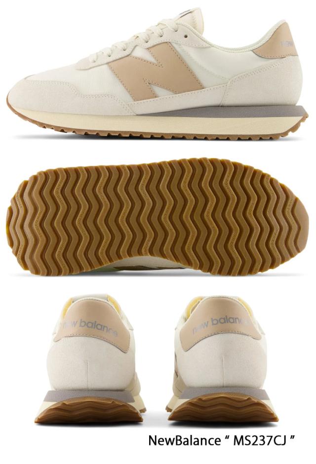 New Balance ニューバランス スニーカー 237 MS237CJ WHITE IVORY 