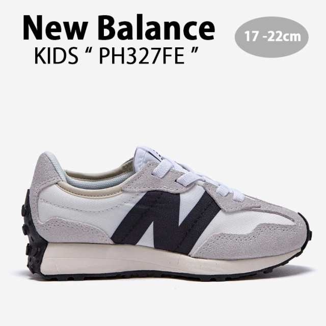 New Balance ニューバランス キッズ スニーカー NewBalance 327 WHITE キッズシューズ ホワイト PH327FE キッズ用 ジュニア用 子供用