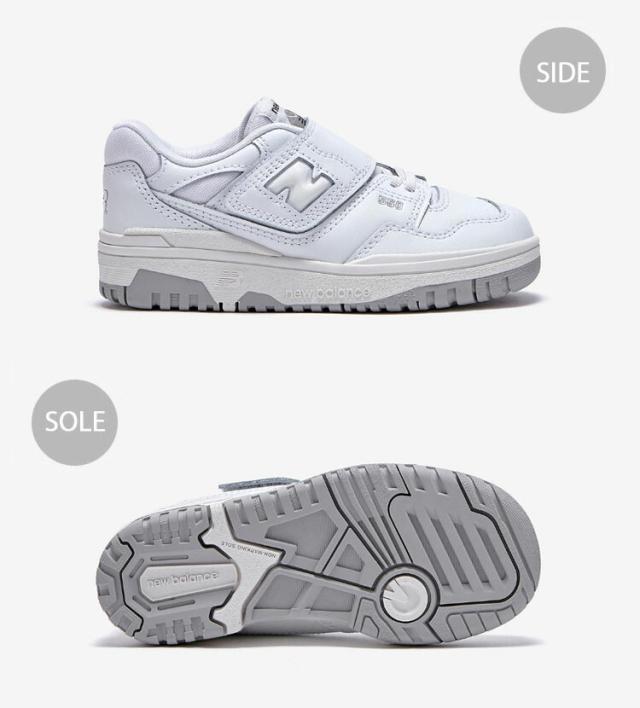 ニューバランス NB PHB550PB kids キッズ 白グレー 未使用 New Balance ニューバランス キッズ スニーカー NewBalance 550