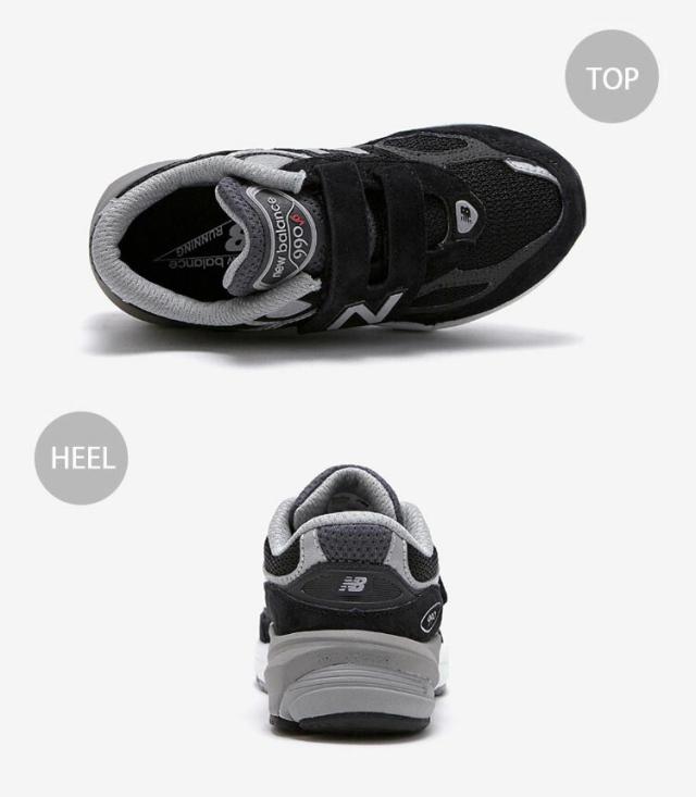 ニューバランス　990 PV990BK6 ブラック　21cm New Balance PV990BK6 BLACK （ニューバランス PV990BK6
