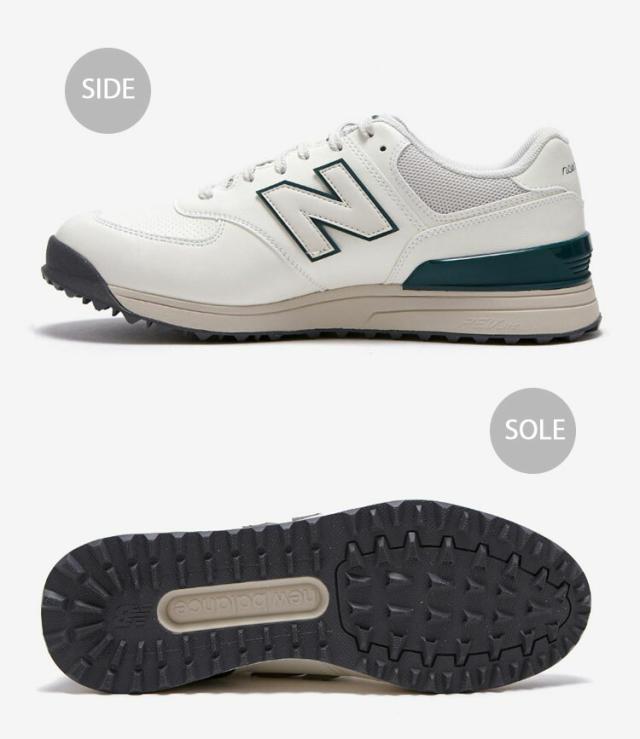 New Balance スニーカー ホワイト スパイク ゴルフシューズ 新品未使用 希少品】ニューバランス ゴルフシューズ 2025年春夏