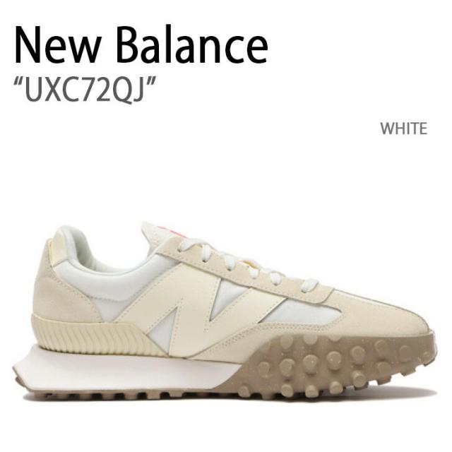 New Balance ニューバランス スニーカー UXC72QJ WHITE ホワイト シューズ レザー 本革 メンズ レディース