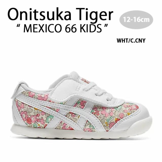 Onitsuka Tiger オニツカタイガー キッズ スニーカー MEXICO 66 WHITE CANDY COTTON メキシコ 66 1184A187.100の通販はスニーカー