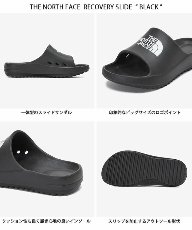 THE NORTH FACE ノースフェイス サンダル RECOVERY SLIDE スリッパ シャワーサンダル NS98P01A/C/J/K/L_2