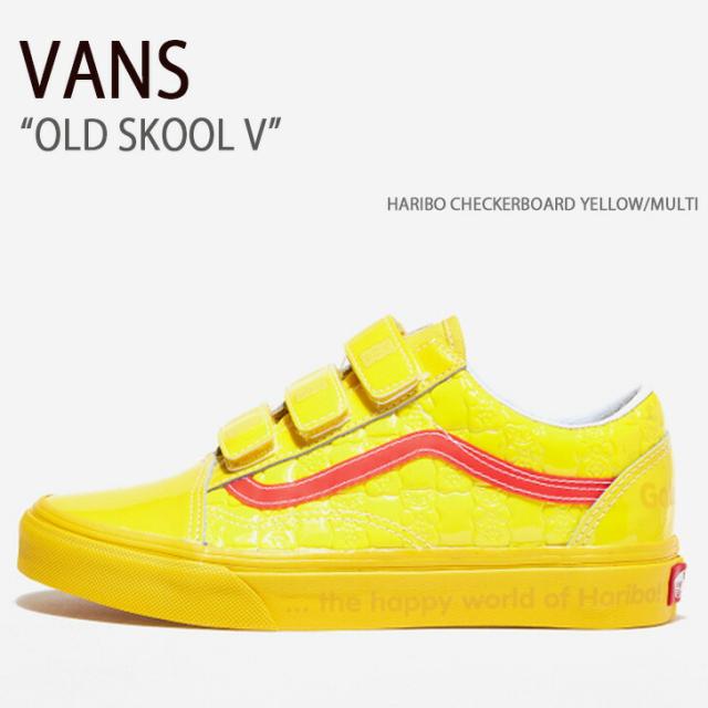 VANS バンズ スニーカー OLD SKOOL V HARIBO CHECKERBOARD MULTI VN0A3D29BK2 オールドスクールV メンズ レディース 男性用 女性用