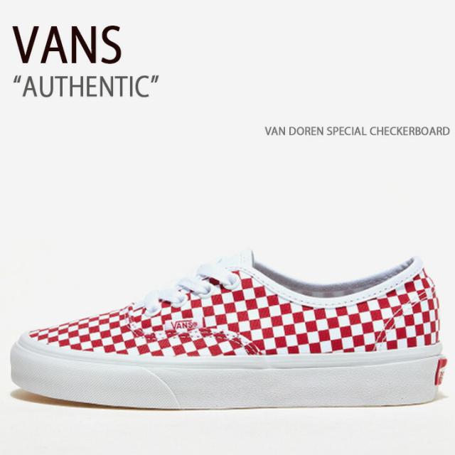 VANS バンズ スニーカー AUTHENTIC VAN DOREN SPECIAL CHECKERBOARD VN0A5KS9705 オーセンティック