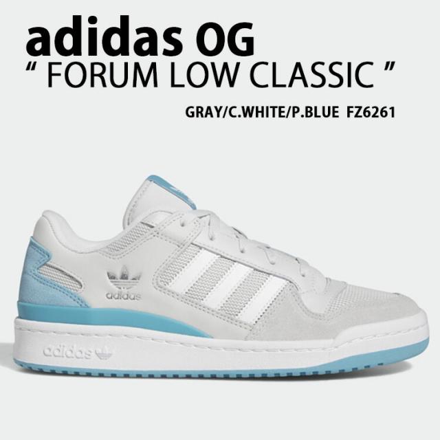 adidas originals アディダス スニーカー FORUM LOW CLASSIC FZ6261 フォーラムロー GRAY BLUE シューズ