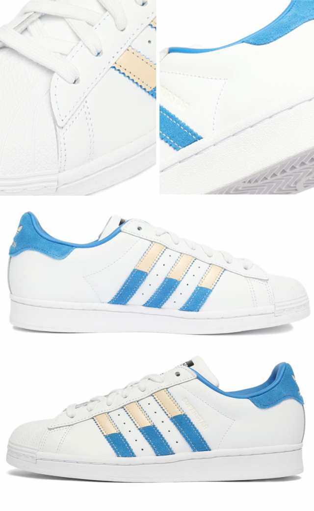 adidas originals アディダス スニーカー SUPERSTAR WHITE BRIGHT ROYAL HQ2167 スーパースター シューズ ホワイト ブルー メンズ 男性用