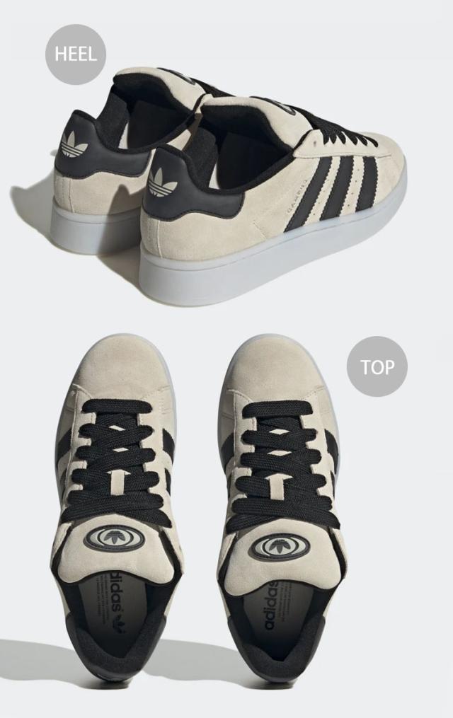スニーカー CAMPUS 00s Men's Sneakers HQ8711 adidas CAMPUS 00s ALUMIN/CBLACK/ALUMIN（アディダス