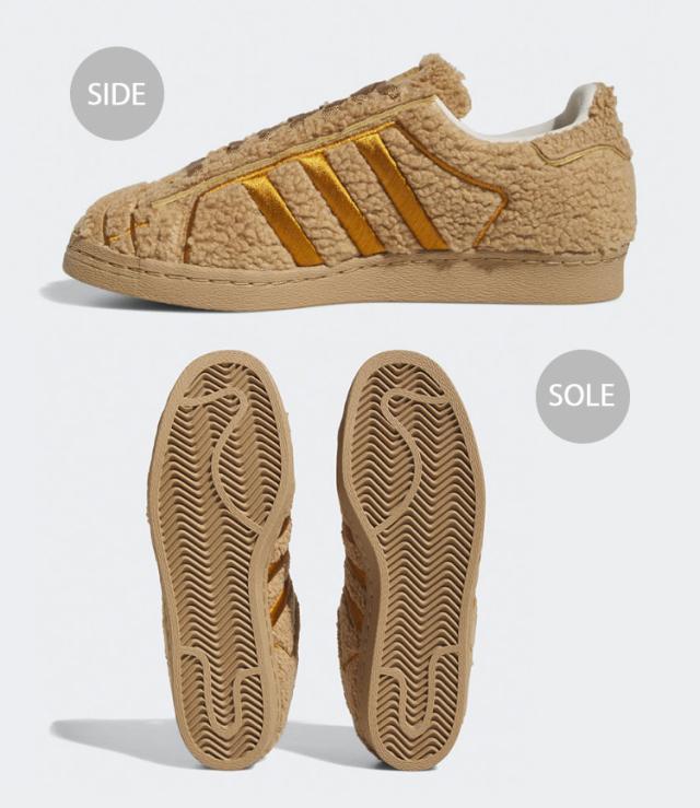 adidas originals アディダス スニーカー SUPERSTAR CONCHAS ID1636 スーパースター コンチャ BROWN MESA_2