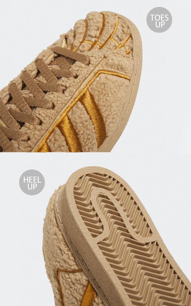 adidas originals アディダス スニーカー SUPERSTAR CONCHAS ID1636 スーパースター コンチャ BROWN MESA_4