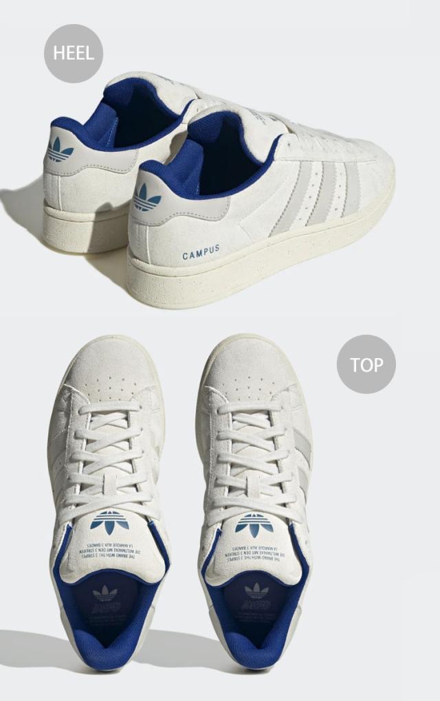 adidas Originals アディダス オリジナルス スニーカー CAMPUS 00S WHITE ROYAL BLUE IE0018 キャンパス00S シューズ ホワイト ロイヤル_3