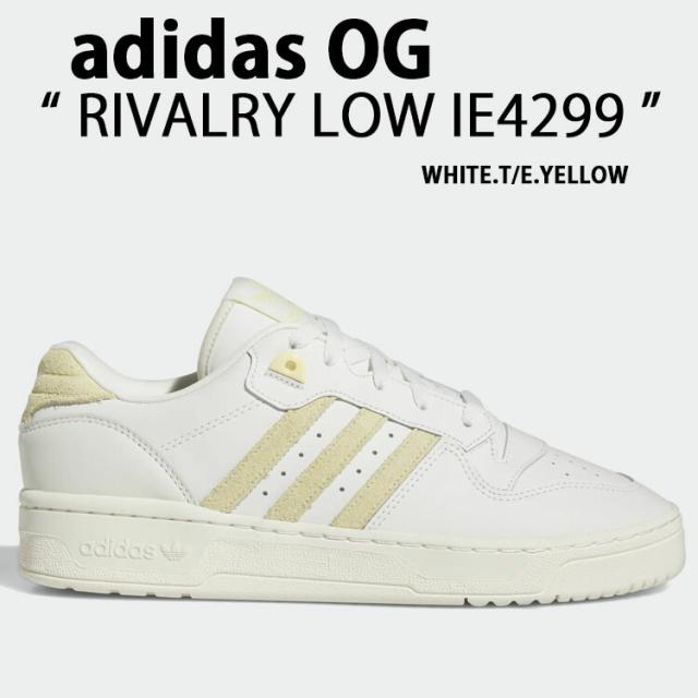 adidas originals アディダス スニーカー RIVALRY LOW WHITE YELLOW IE4299 シューズ ライバリー クラシック