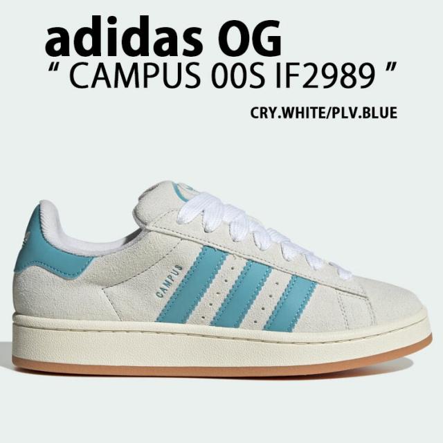 adidas Originals アディダス オリジナルス スニーカー CAMPUS 00S WHITE PRELOVED BLUE IF2989 キャンパス00S シューズ