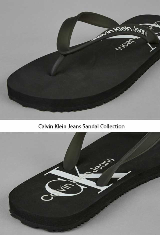 Calvin Klein カルバンクライン サンダル DELI FLIP FLOP BLACK Calvin Klein カルバンクライン サンダル DELI FLIP FLOP BLACK