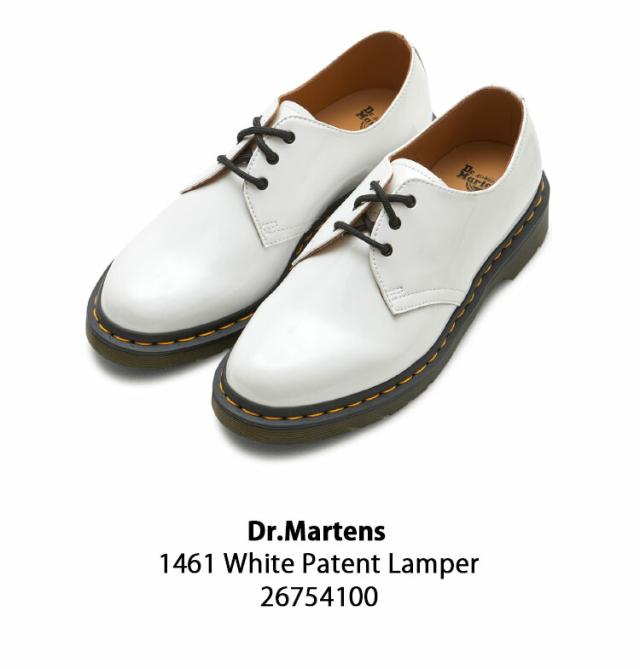ドクターマーチン Dr.Martens エナメル スニーカー ホワイト 26cm ドクターマーチン Dr.Martens mono 26cm 白 ホワイト - メルカリ